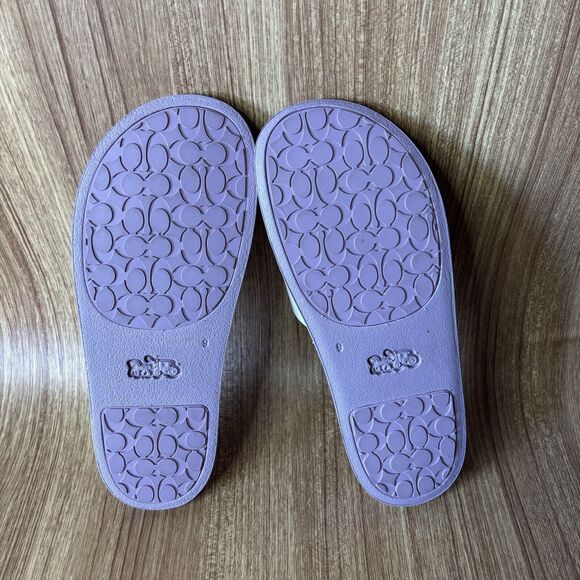 Coach x Disney Ltd Edition 50th Walt Disney World Slide Sandals Women’s Size 9 - Picture 7 of 10